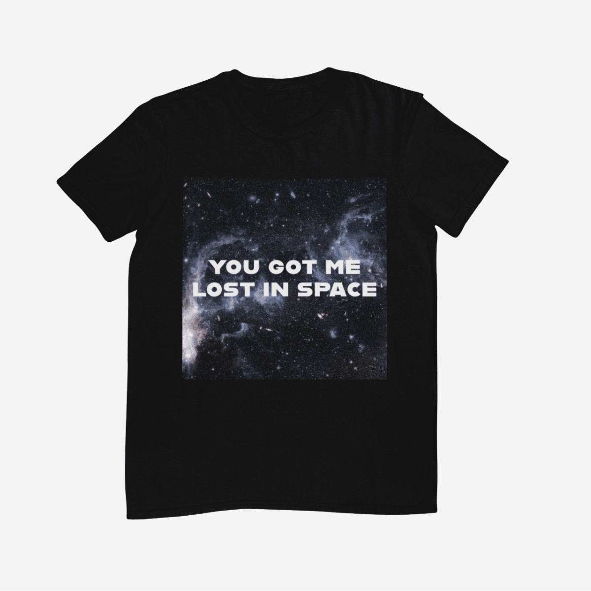 YOU GOT ME LOST IN SPACE - Black